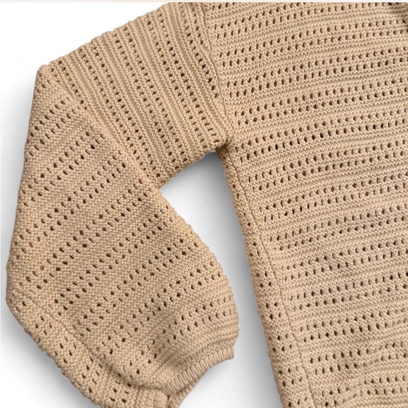 GAP Women's Beige Cardigan Sweater - Picture 3 of 5